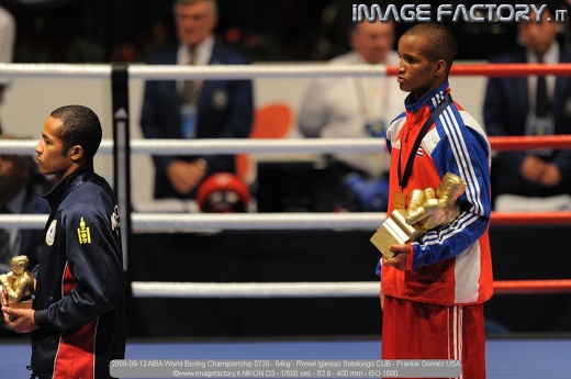 2009-09-12 AIBA World Boxing Championship 0728 - 64kg - Roniel Iglesias Sotolongo CUB - Frankie Gomez USA